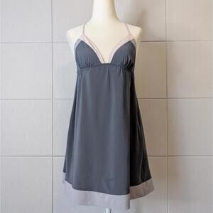 Victoria's Secret crisscross back lounge slip dress